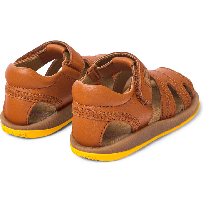 First Walkers Bicho Sandals Hook&Loop, Medium Brown - Sandals - 4