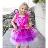 Fairy Blooms Deluxe Dress & Wings, Hot Pink/Lilac - Costumes - 2