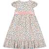 Bunny Rabbit Short Puff Sleeve Party Dress, Pink - Dresses - 5 - thumbnail