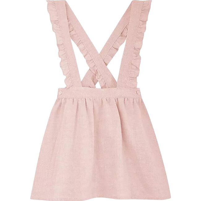 Agata Girl Skirt, Dusty Pink - Dresses - 1