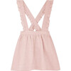 Agata Girl Skirt, Dusty Pink - Dresses - 1 - thumbnail