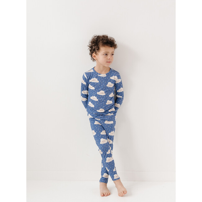 Super Soft Pajama Set, Cloud - Pajamas - 2