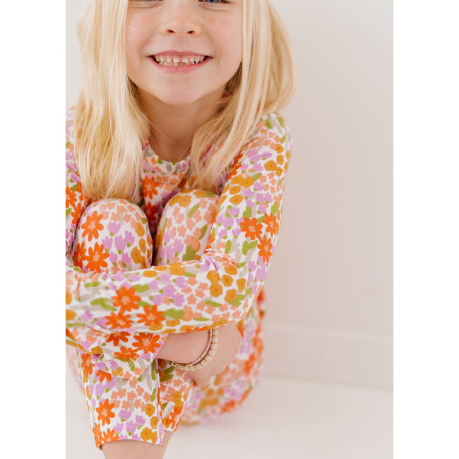 Super Soft Pajama Set, Spring Florals - Pajamas - 3