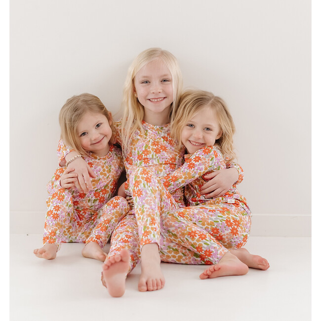 Super Soft Pajama Set, Spring Florals - Pajamas - 4