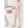 Bunny Super Soft Pajama Set, Pink - Pajamas - 5 - thumbnail