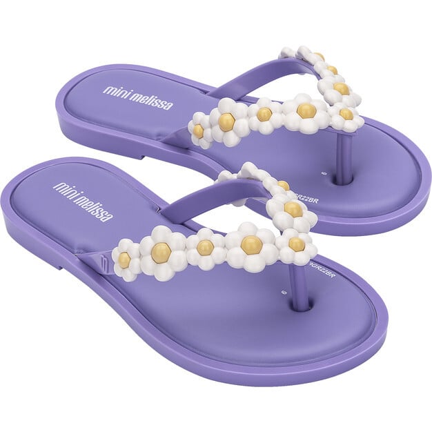 Flip Flop Spring Inf, Lilac & White - Sandals - 1