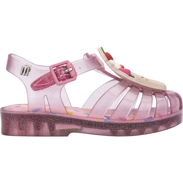 Possession Candy BB Sandal, Clear Pink & Yellow - Sandals - 2