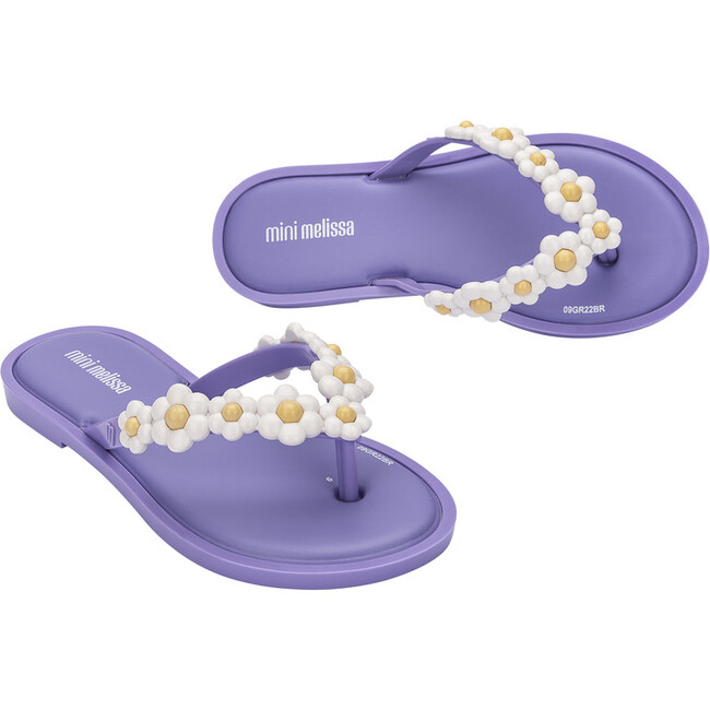 Flip Flop Spring Inf, Lilac & White - Sandals - 4