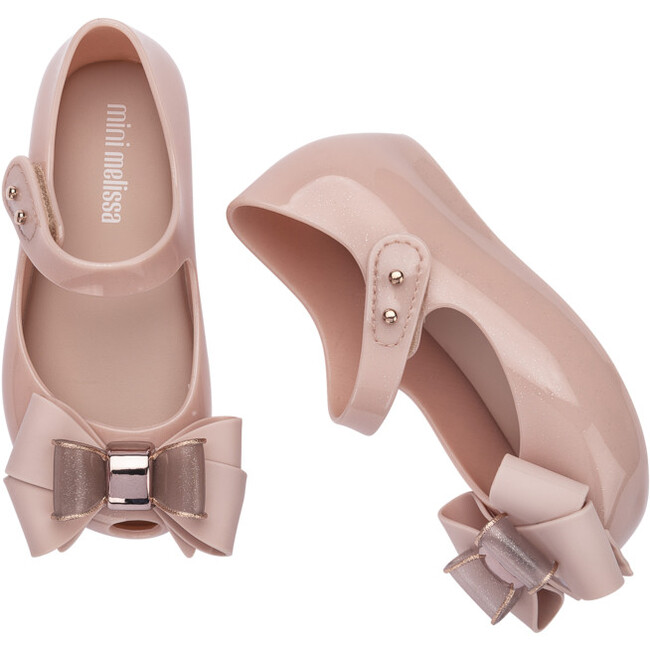 Ultragirl Sweet IX BB Mary Jane, Pink Glitter & Beige - Mary Janes - 5