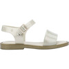Mar Sandal Inf, White Glitter - Sandals - 2