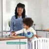 Contemporary Kitchen Helper Stool, White - Kids Seating - 2