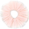 Frill Tutu Over Tulle Skirt, Cream And Pale Pink - Skirts - 3