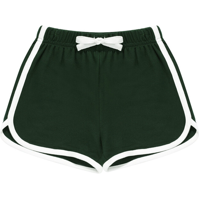 St. Patricks Day Bamboo Terry Track Shorts, Green