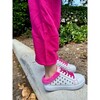 Brooke Sneaker, White & Hot Pink - Sneakers - 2