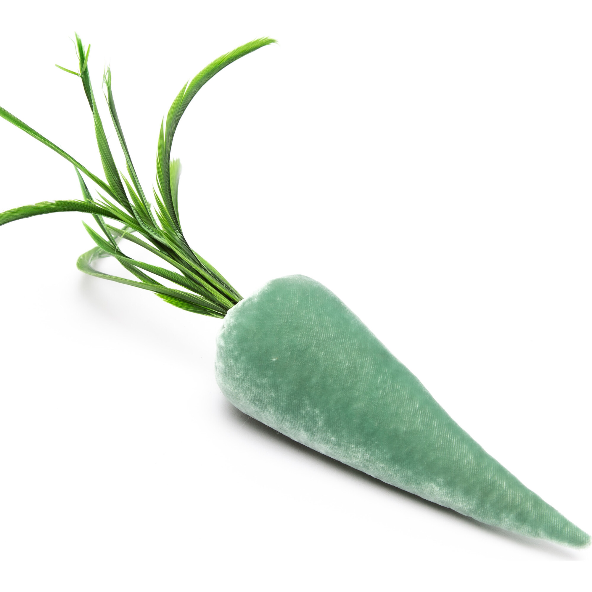 Silk Velvet Carrot, Lagoon - Accents - 1