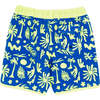 Sunny Vibes Baby Boardshort, Blue - Swim Trunks - 2 - thumbnail