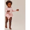 Claysburg Onesie With Ruffled Skirt, Silver Pink - Bodysuits - 2