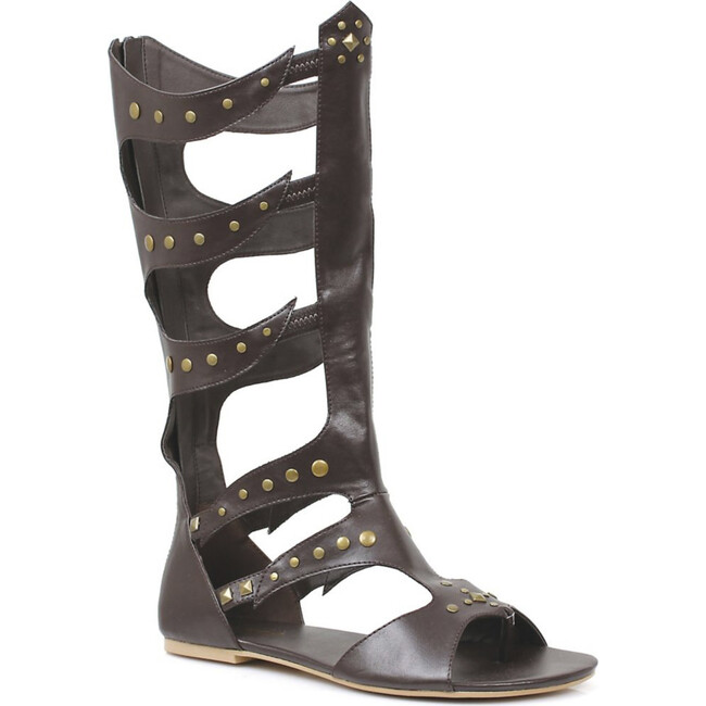 Roman Gladiator Brown Sandals