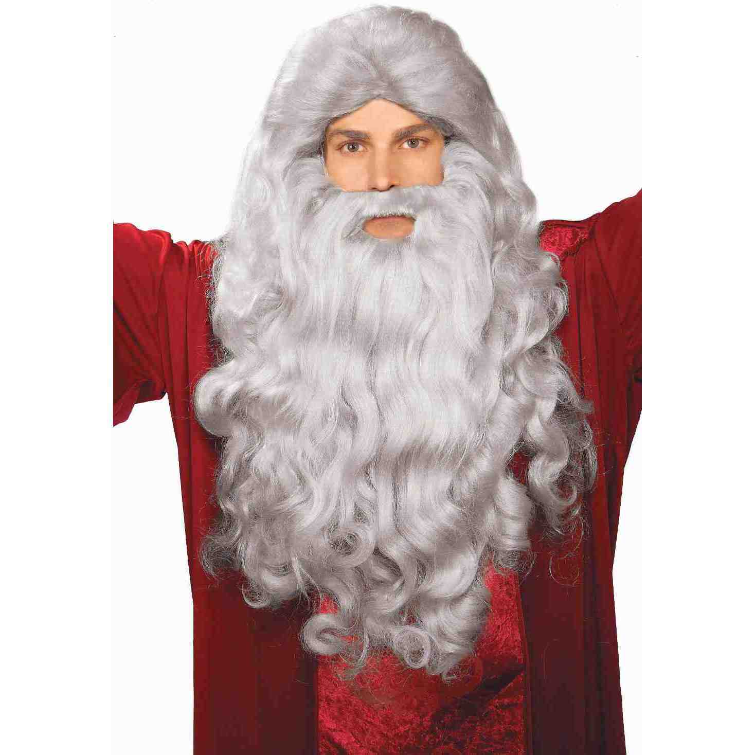 Deluxe Moses Adult Wig and Beard - Costume Accessories - 1