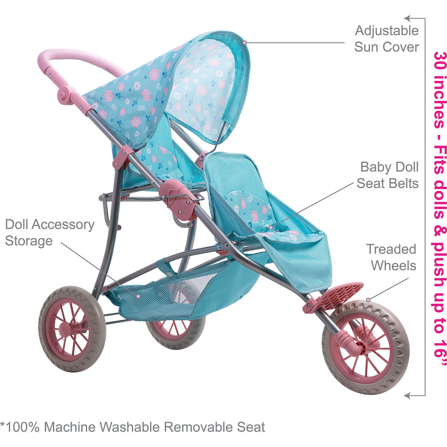Twin baby dolls with stroller cheap