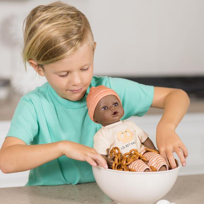 PlayTime Baby Doll - Sweet Pretzel, Doll Clothes & Accessories Set - Dolls - 2