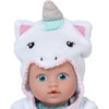 BathTime Unicorn Tot Baby Doll & Doll Clothes Set - Dolls - 1 - thumbnail