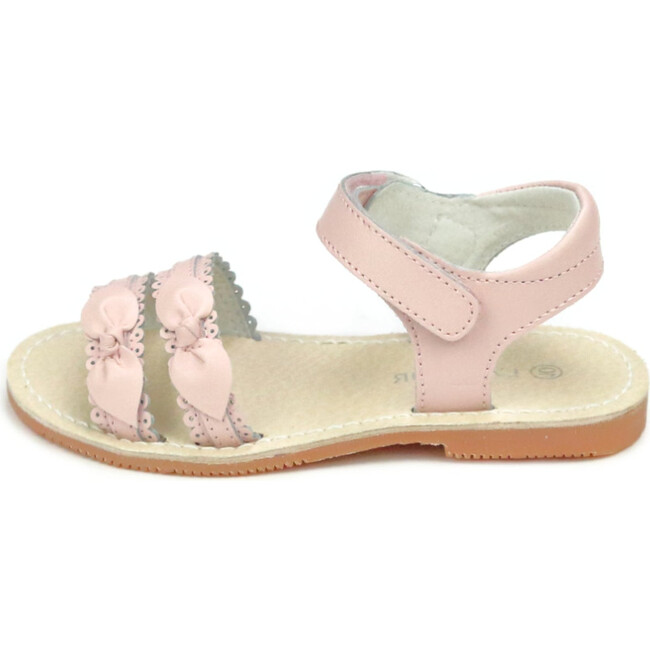 Josie Scalloped Sandal, Pink - Sandals - 2