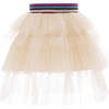 MIDI Tutu Skirt, Cream - Skirts - 1 - thumbnail