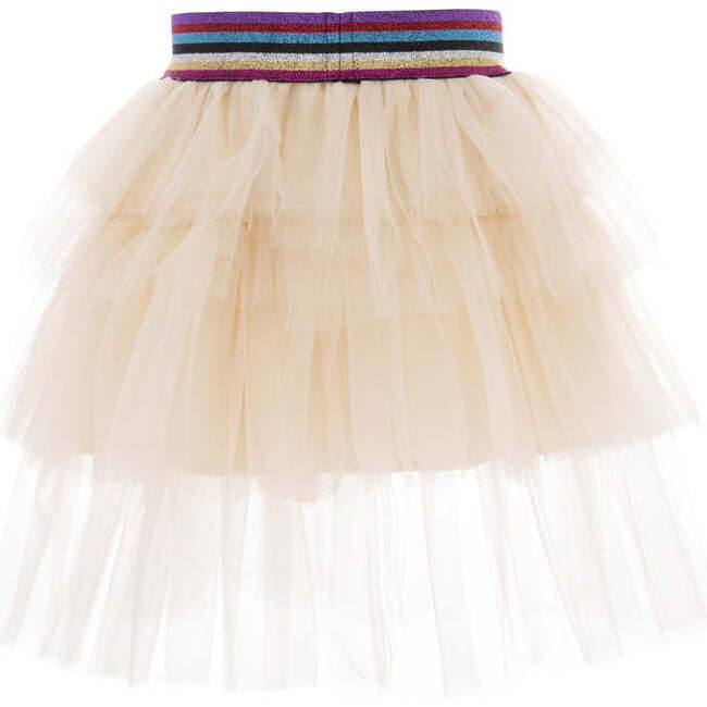 MIDI Tutu Skirt, Cream - Skirts - 2