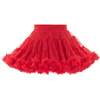 Bow Tutu Skirt, Red - Skirts - 2