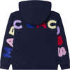 Back Logo Hoodie, Navy - Sweatshirts - 2