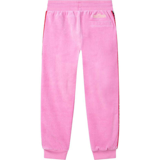 Logo Side Stripe Joggers, Pink - Sweatpants - 4