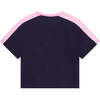 Floral Logo T-Shirt, Navy - Tees - 3