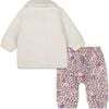 Logo Jacket & Pants Set, White - Mixed Apparel Set - 4