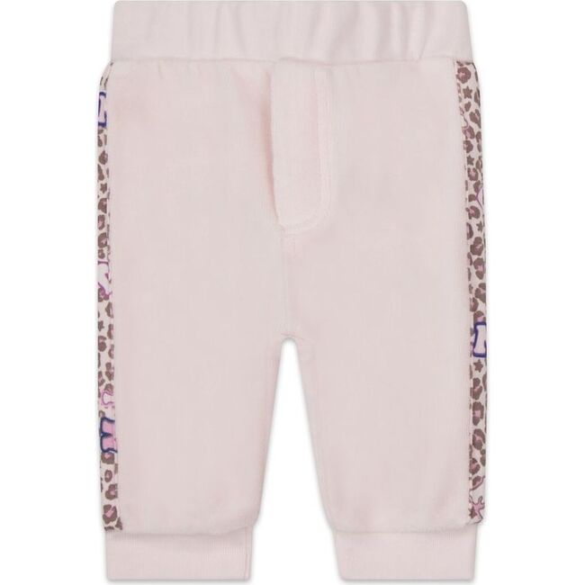 Logo Leopard Strip Tracksuit Set, Pink - Mixed Apparel Set - 4
