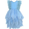 Sky Gigi Tulle Dress, Blue - Dresses - 1 - thumbnail