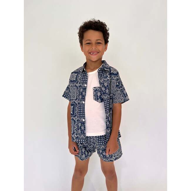 Tulum Bandana Short Set, Black - Mixed Apparel Set - 2