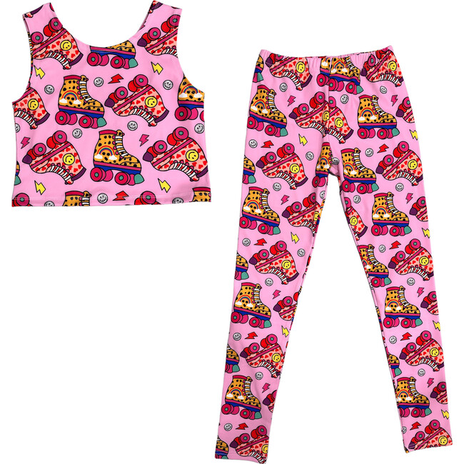 Roller Girl Athletic Set, Pink