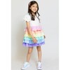 Satin Rainbow Dream Dress, Multicolors - Dresses - 2