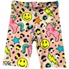 Happy Emoji Unicorn Biker Shorts, Prints - Shorts - 1 - thumbnail
