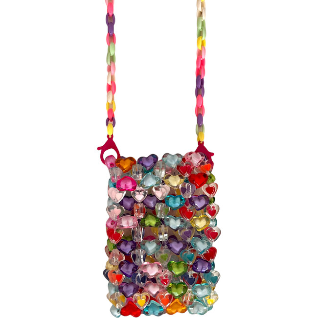 Candy Hearts Crossbody, Multicolors - Bags - 1