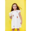 All About Beaded Ice Cream Ruffle Dress, White - Dresses - 1 - thumbnail
