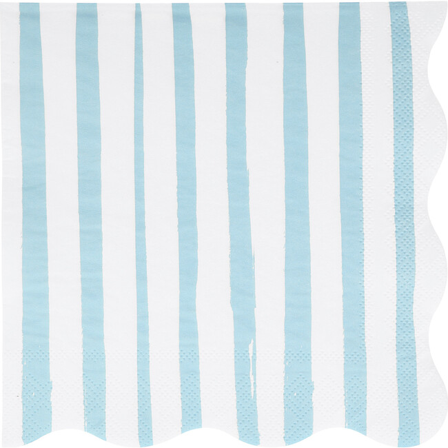 Blue Stripe Large Napkins