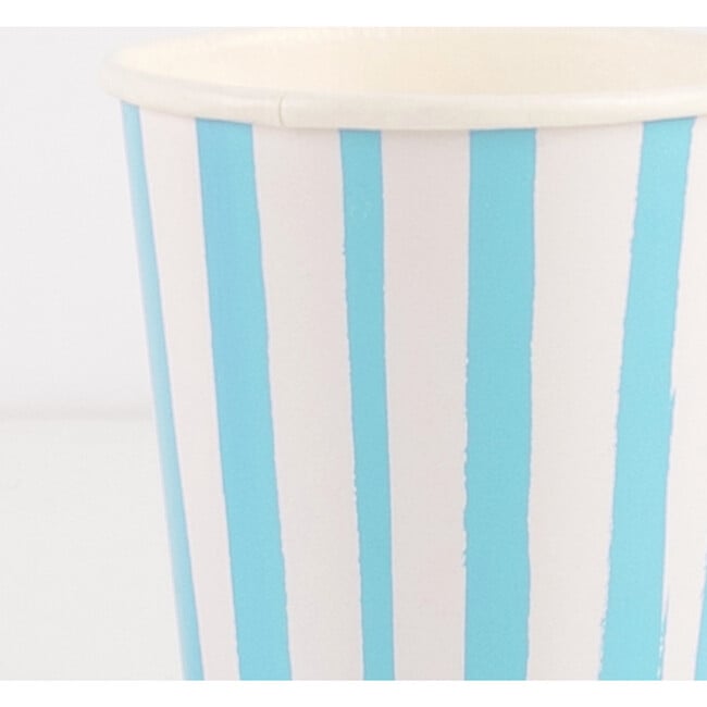 Blue Stripe Cups - Drinkware - 3