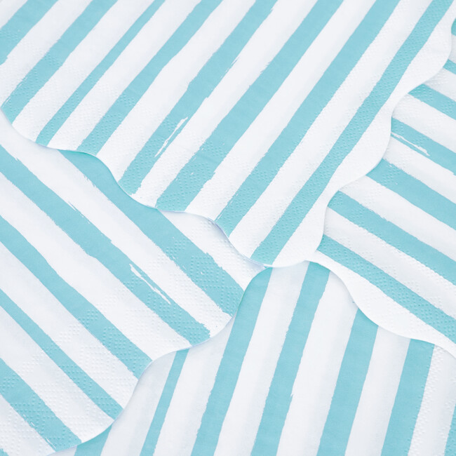 Blue Stripe Large Napkins - Tableware - 3