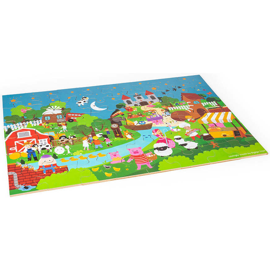 Nursery Rhyme Floor Puzzle - Outdoor Games - 1