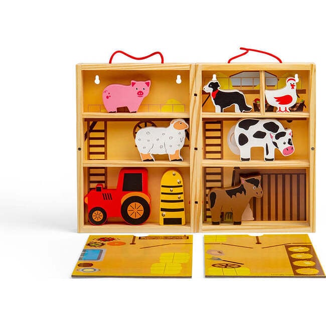 Farm Animal Play Box - FSC 100% - Developmental Toys - 2