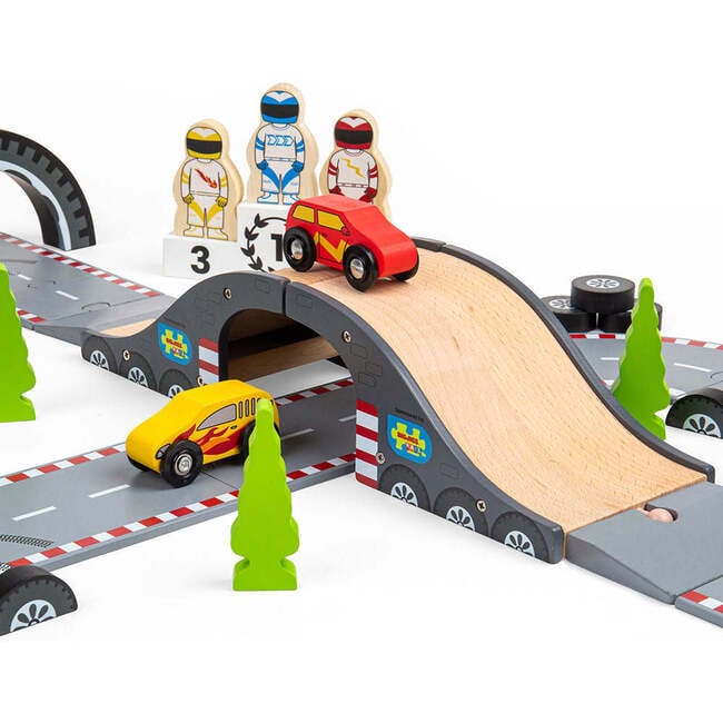 Roadway Race Day Set - FSC 100% - Outdoor Games - 3