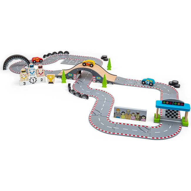 Roadway Race Day Set - FSC 100% - Outdoor Games - 4