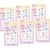 Beautiful Butterfly Fairy Temporary Tattoos, 6pc Bundle - Costume Accessories - 1 - thumbnail